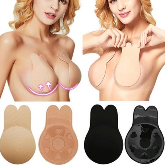BRASIER INVISIBLE LEVANTA SENOS  TIPO CONEJO